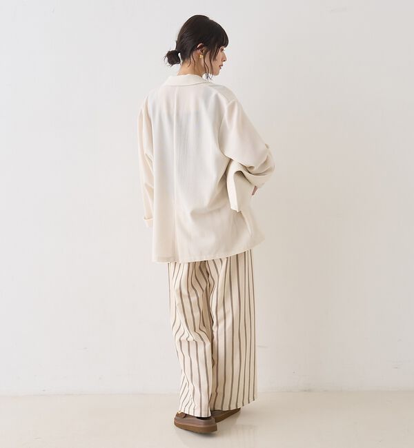 Rouge vif「バスケットメッシュダブルジャケット」|テーラードジャケット|