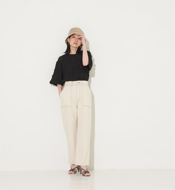 NOMINE「ベイカーデニムパンツ」|デニム|