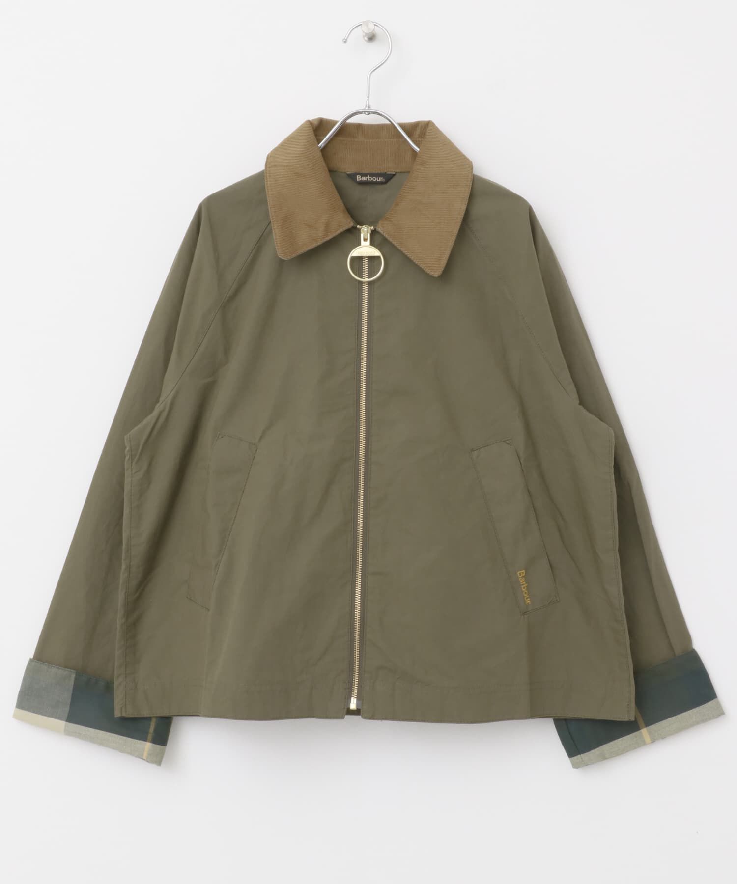 URBAN RESEARCH DOORS「Barbour　CATLIN SHOWERPROOF」|ノーカラーコート|