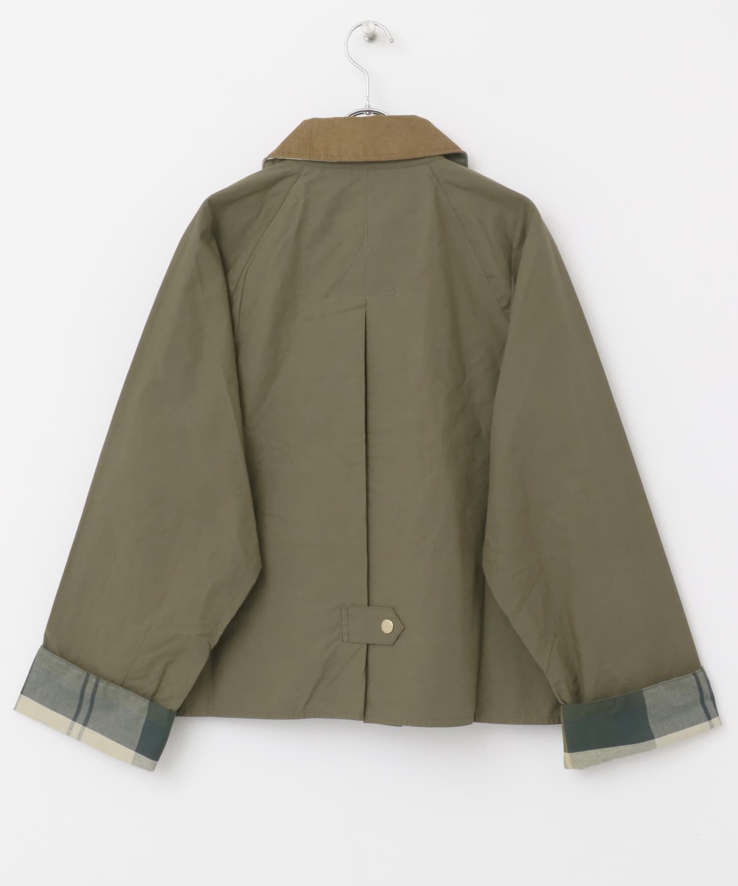 URBAN RESEARCH DOORS「Barbour　CATLIN SHOWERPROOF」|ノーカラーコート|
