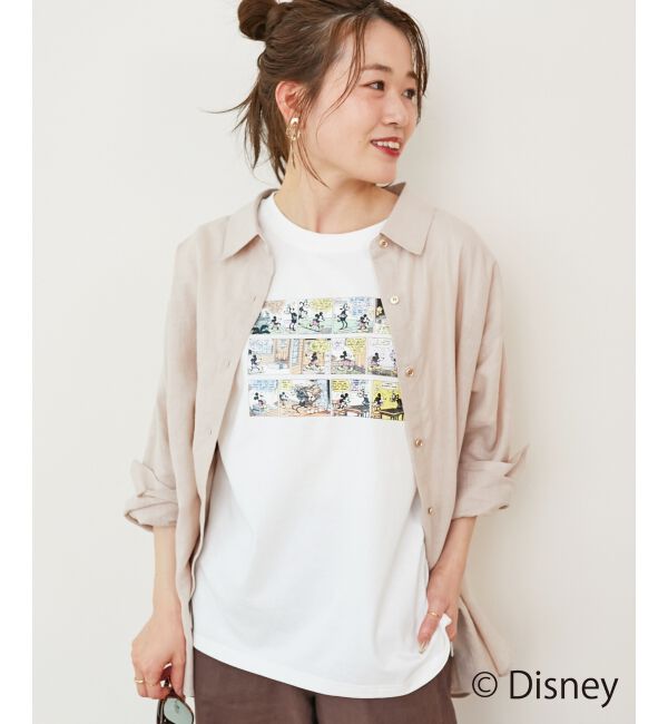  「【Disney】Comic/プリントTシャツ」|Tシャツ・カットソー|