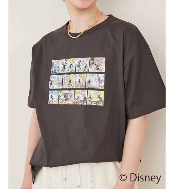  「【Disney】Comic/プリントTシャツ」|Tシャツ・カットソー|