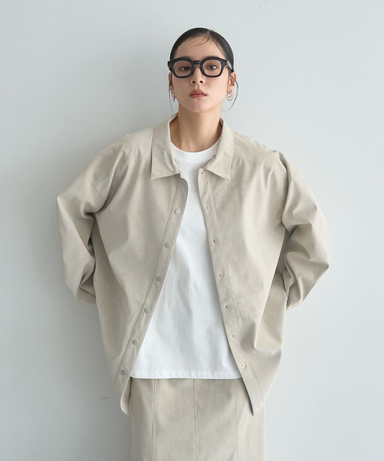 YECCA VECCA「コットンルーズプルオーバー」|Tシャツ・カットソー|