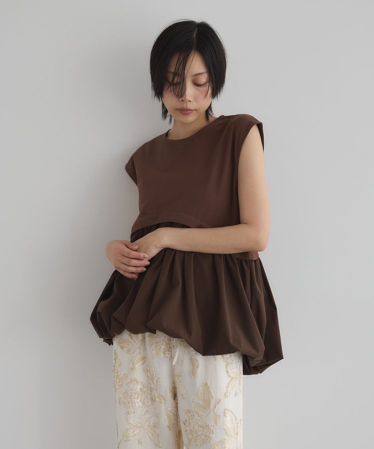 GARAGE OF GOOD CLOTHING「異素材MIXコクーンプルオーバー」|Tシャツ・カットソー|