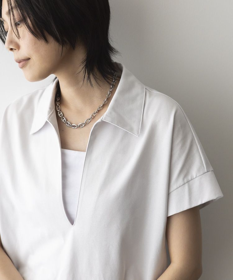 GARAGE OF GOOD CLOTHING「【日本製】ポロ襟スキッパープルオーバー」|Tシャツ・カットソー|