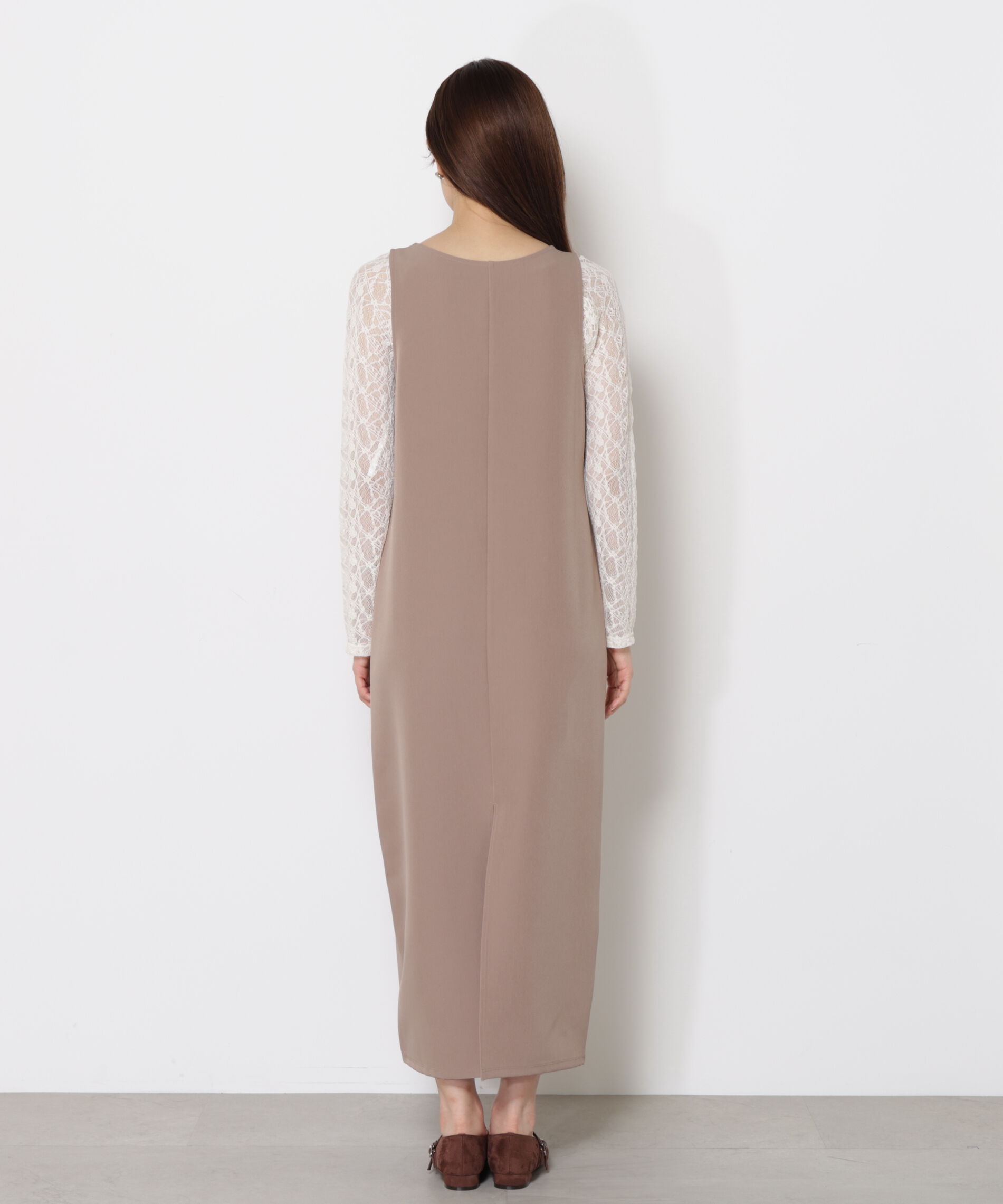 PROPORTION BODY DRESSING「Uネックジャンスカ SETUP 25AW」|ワンピース|