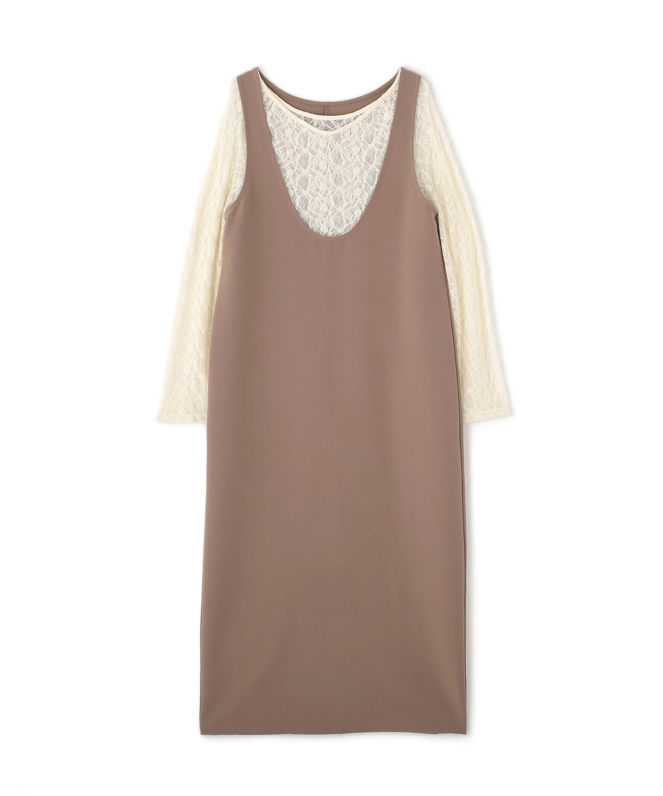 PROPORTION BODY DRESSING「Uネックジャンスカ SETUP 25AW」|ワンピース|