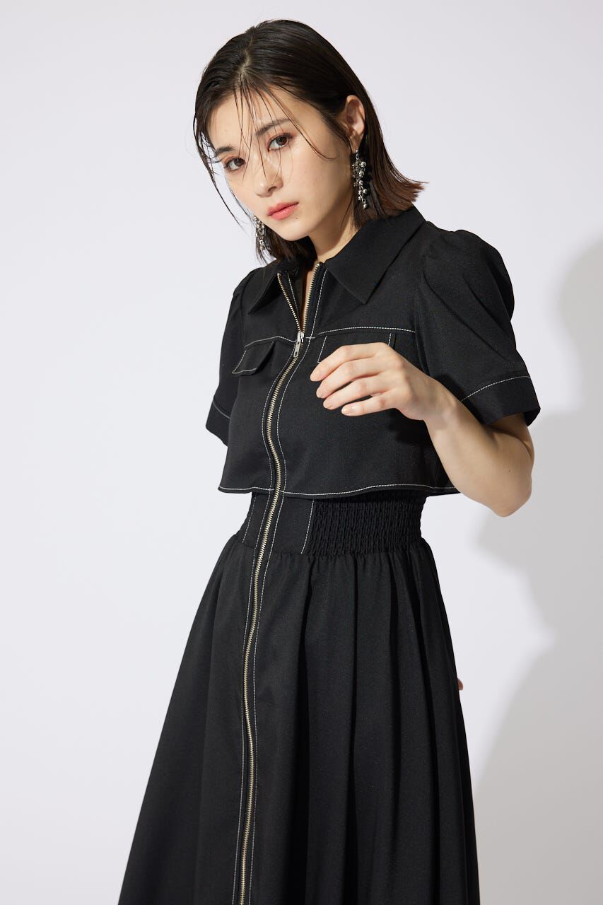 【新品】rienda バストフレアワンピース　M 最終値下 バストフレアワンピース（rienda）｜ルミネのファッション通販