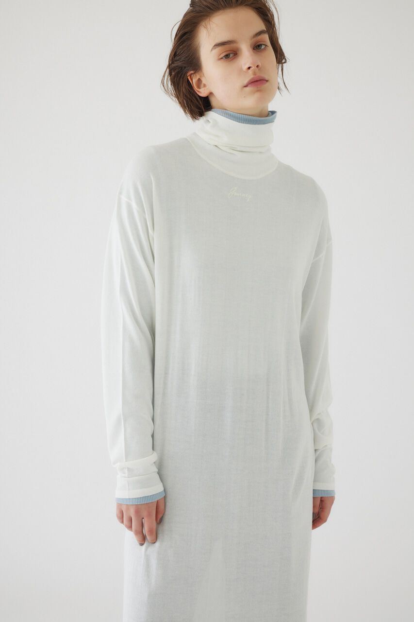 RIM.ARK 「Print knit OP」|ワンピース|