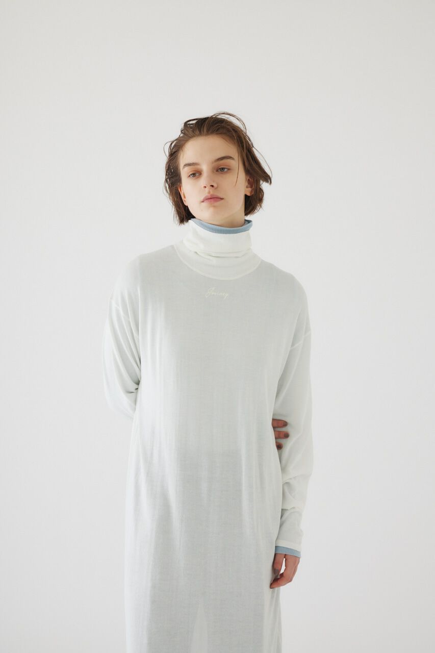 RIM.ARK 「Print knit OP」|ワンピース|