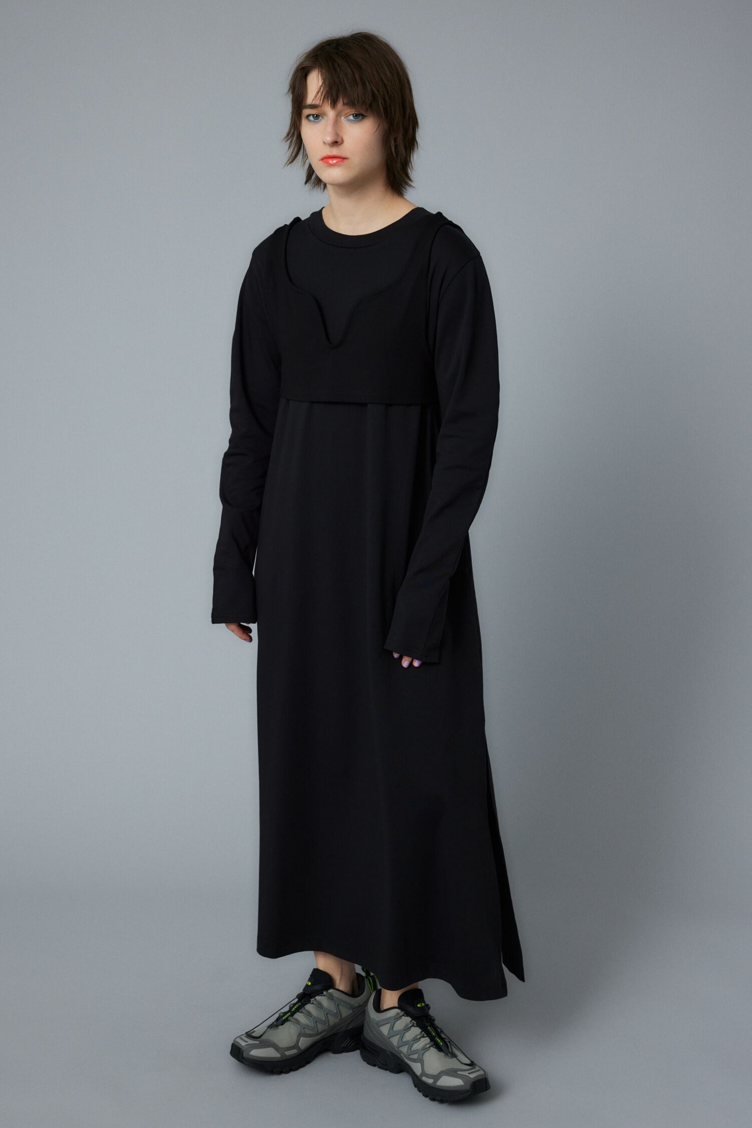 HeRIN.CYE「Bustier long dress」|ワンピース|BLK