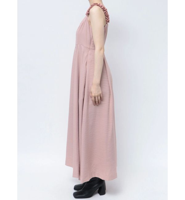 CALNAMUR「FRILL SUSPENDRE OP/フリルサスペンダーワンピース」|ワンピース|