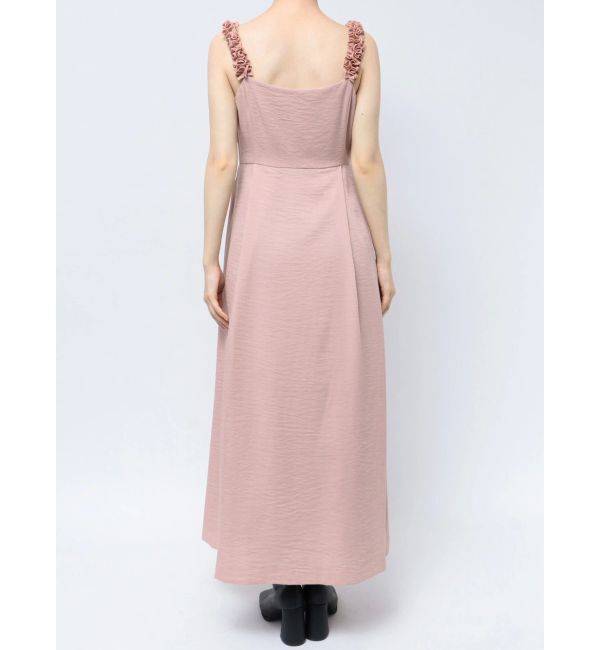 CALNAMUR「FRILL SUSPENDRE OP/フリルサスペンダーワンピース」|ワンピース|