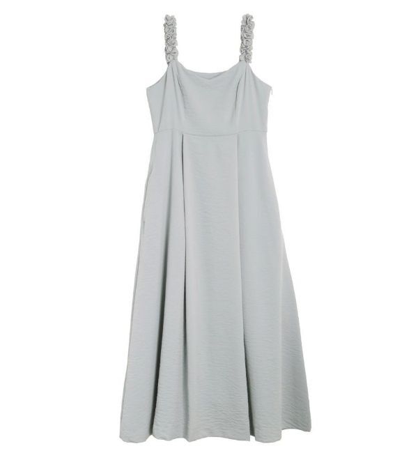 CALNAMUR「FRILL SUSPENDRE OP/フリルサスペンダーワンピース」|ワンピース|