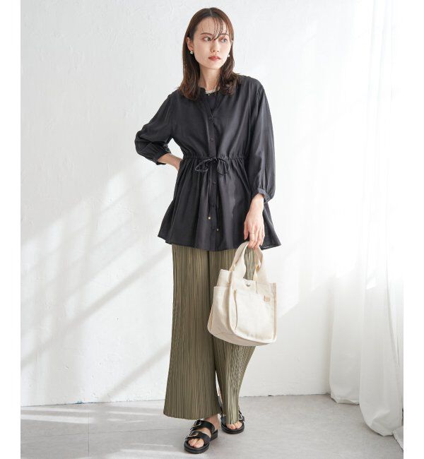 ikka「【雑誌InRed5月号掲載】キャンバスパイピングミニトートバッグ」|その他|