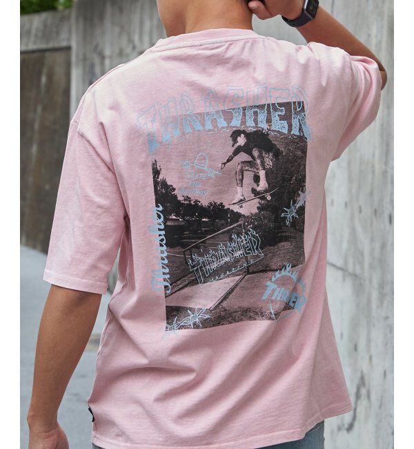 VENCE share style「【THRASHER ／スラッシャー】ピグメントフォトプリントT」|Tシャツ・カットソー|