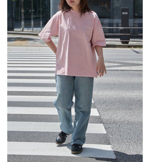 VENCE share style「【THRASHER ／スラッシャー】ピグメントフォトプリントT」|Tシャツ・カットソー|