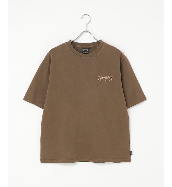 VENCE share style「【THRASHER ／スラッシャー】ピグメントフォトプリントT」|Tシャツ・カットソー|