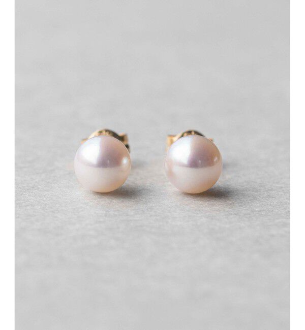 ete「K18YG パール ピアス」|ピアス|