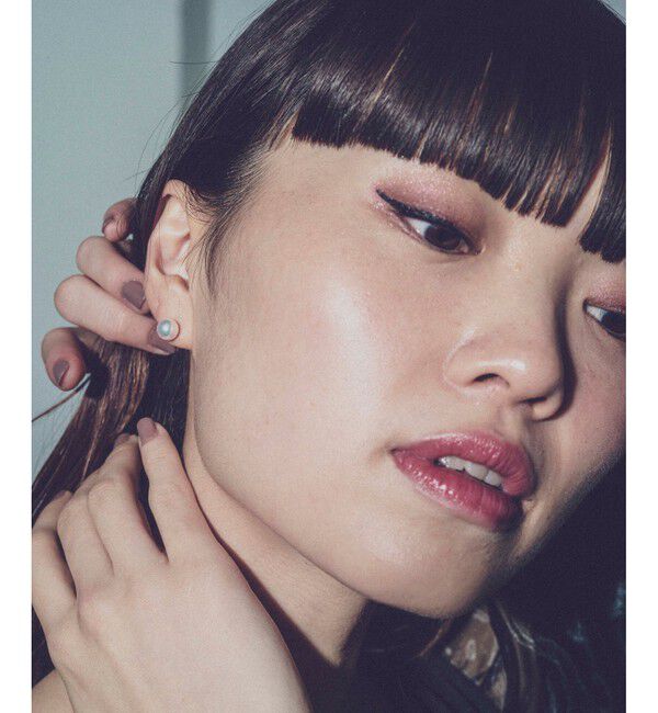 ete「K18YG パール ピアス」|ピアス|