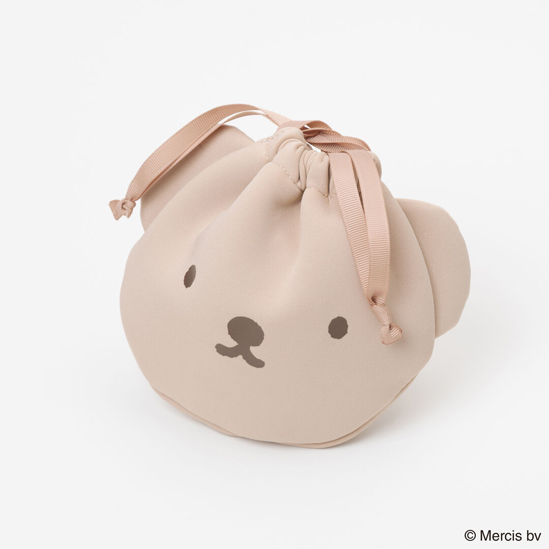  「BRUNA FACE ダイカット巾着」|ポーチ|