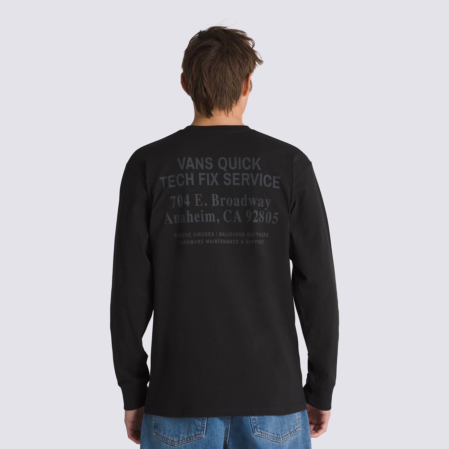 VANS「【VANSｱﾊﾟﾚﾙ】M QUICK SERVICE LS」|Tシャツ・カットソー|