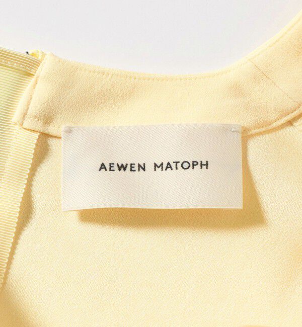 AEWEN MATOPH「＜AEWEN MATOPH＞ショルダーパッド Tブラウス ‐ ウォッシャブル ‐」|シャツ・ブラウス|