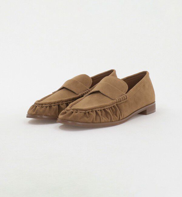 UNITED ARROWS green label relaxing「ギャザー ローファー」|その他|