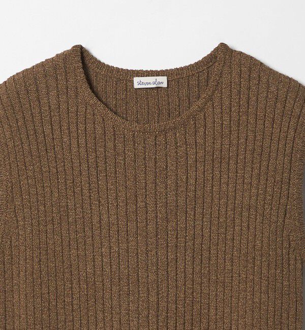 STEVEN ALAN「＜Steven Alan＞リブ ノースリーブ ワンピース」|ワンピース|