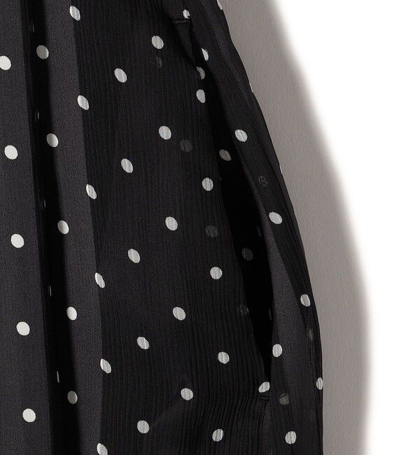 SHIPS for women「A PUPIL:ドット レース ロング ワンピース」|ワンピース|