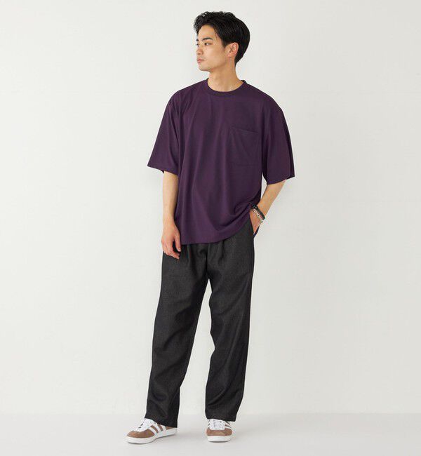 SHIPS Colors 「SHIPS Colors:〈吸水速乾・汗染み防止・UVカット〉クイック ドライ Tシャツ」|Tシャツ・カットソー|