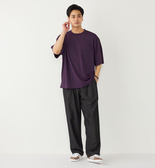 SHIPS Colors 「SHIPS Colors:〈吸水速乾・汗染み防止・UVカット〉クイック ドライ Tシャツ」|Tシャツ・カットソー|