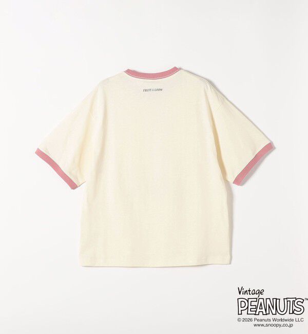 SHIPS any「FRUIT OF THE LOOM:〈洗濯機可能〉PEANUTS プリント TEE」|Tシャツ・カットソー|