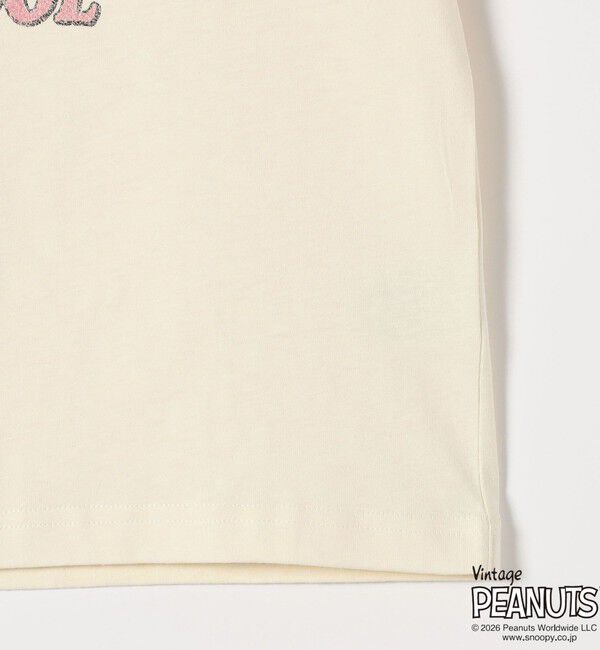 SHIPS any「FRUIT OF THE LOOM:〈洗濯機可能〉PEANUTS プリント TEE」|Tシャツ・カットソー|