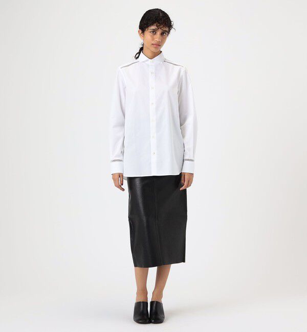 TOMORROWLAND BUYING WEAR「GABRIELA COLL GARMENTS HIGH WAIST LEATHER SKIRT」|タイト|