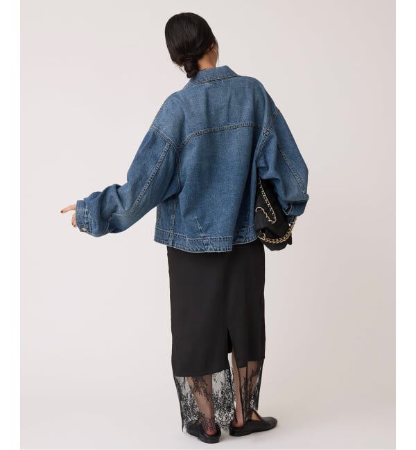 追加》Levi's/リーバイス SLOBE別注 BALLOON SLEEVE TRACKER デニム