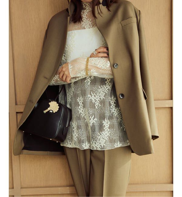 VERMEIL par iena「Soft Lace トップス」|シャツ・ブラウス|
