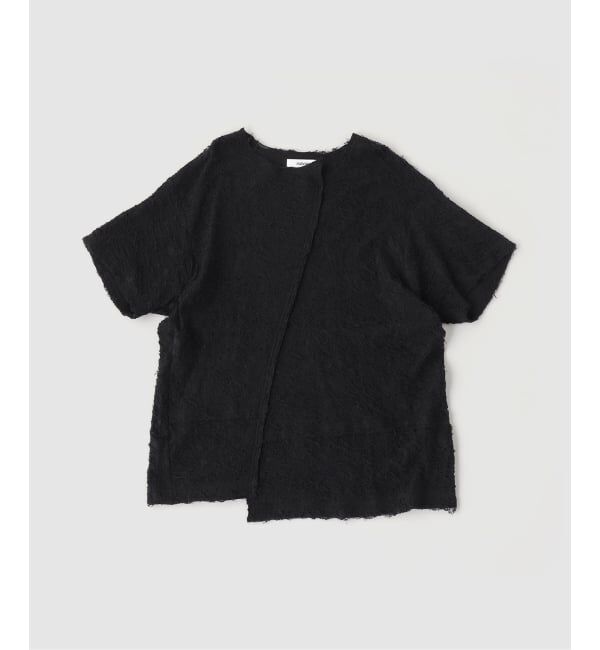 PULP「SULVAM ブロークンアシンメトリーT」|Tシャツ・カットソー|ブラック