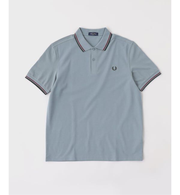 417 EDIFICE「【FRED PERRY / フレッドペリー】TWIN TIPPED SHIRT」|Tシャツ・カットソー|サックスブルー