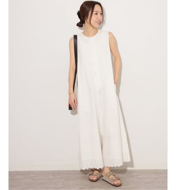 JOURNAL STANDARD relume「コットンカットワーク刺繍オールインワン」|オールインワン|