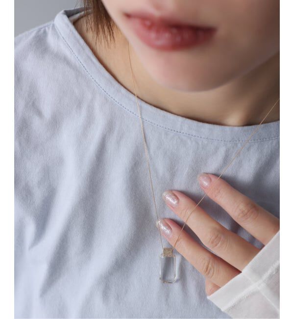 Lilas by Spick&Span「メモリークォーツネックレス K10」|ネックレス|