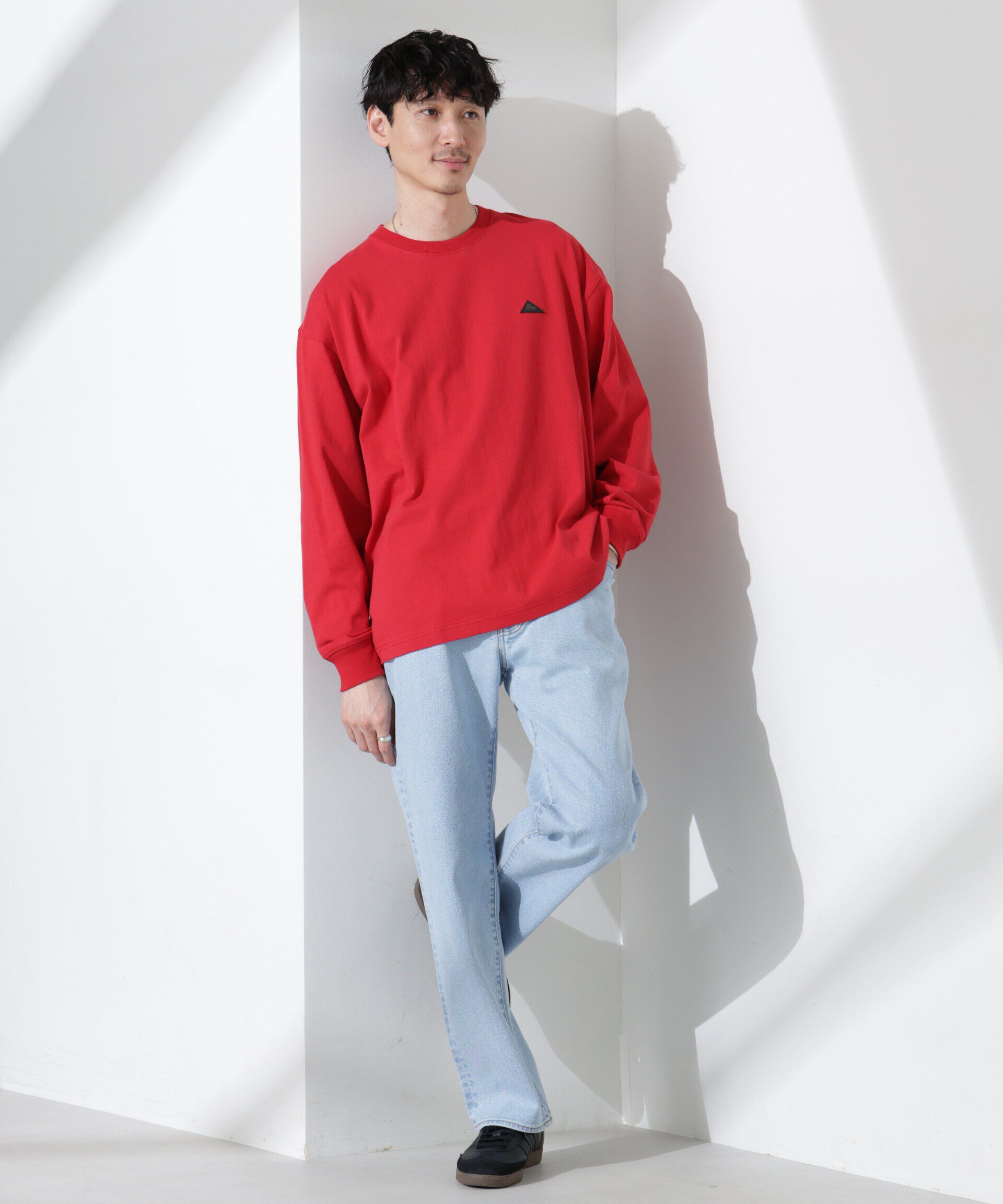 nano･universe「「KELTY&times;NANO universe」USAコットン天竺Tシャツ長袖」|Tシャツ・カットソー|