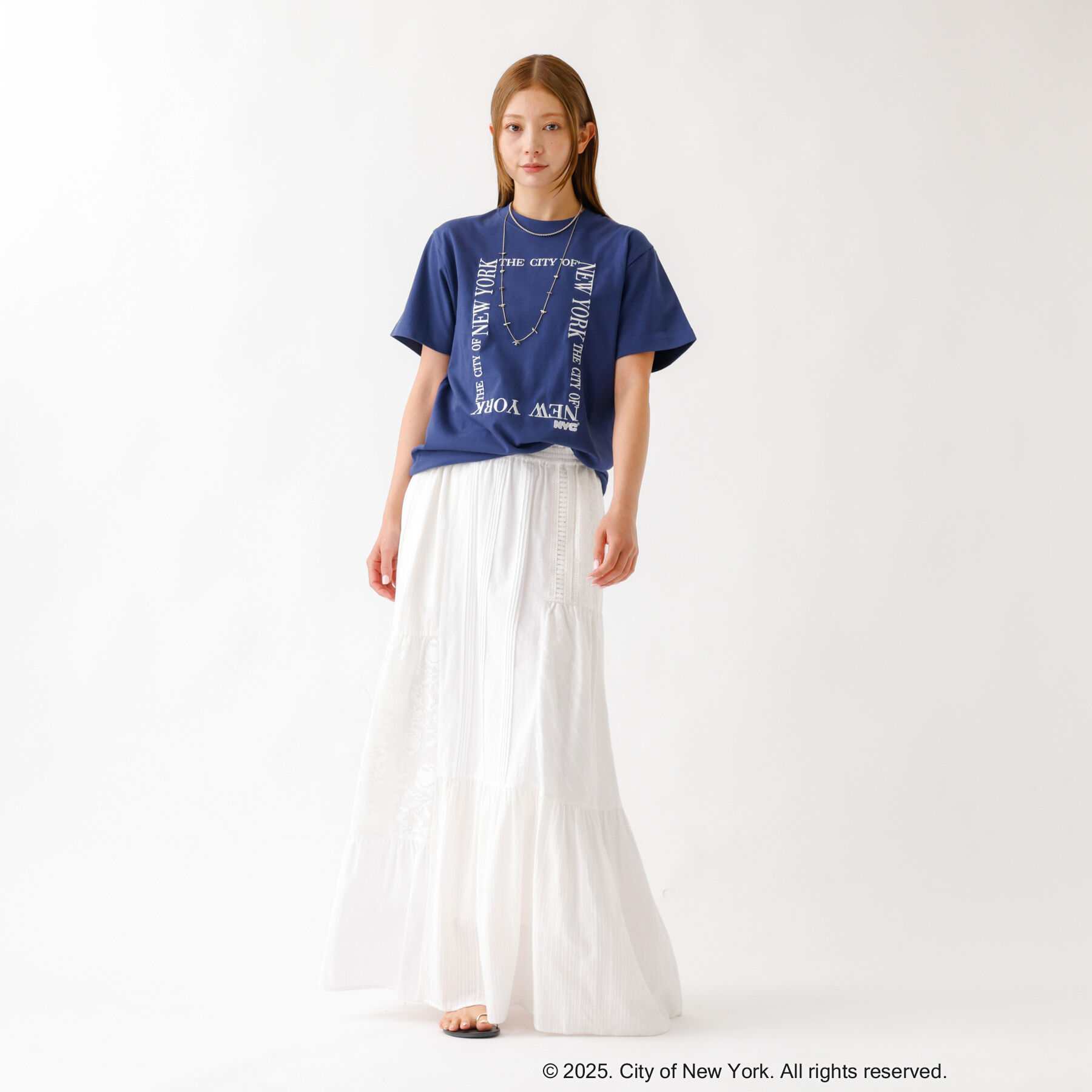 Rouge vif「【GOOD ROCK SPEED/グッドロックスピード】NYC スクエアロゴ /」|Tシャツ・カットソー|