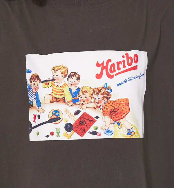 Rouge vif「【DISCUS/ディスカス】DISCUS&times;HARIBOコラボTシャツ　半袖/ハリ」|Tシャツ・カットソー|