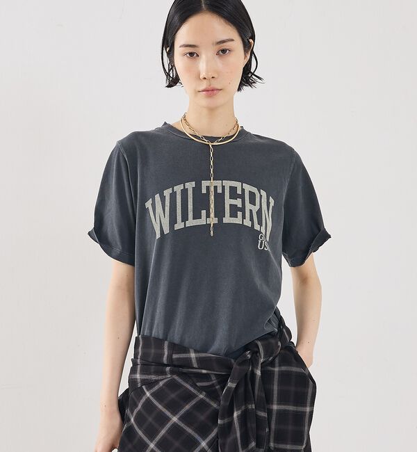 The Store by C' 「【REMI RELIEF】【別注】【WEB限定】WILTERNロゴTシャツ」|Tシャツ・カットソー|