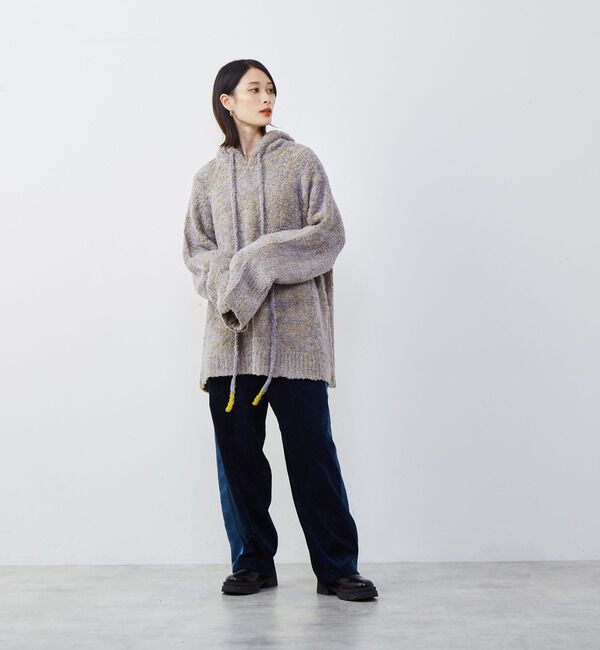 Soffitto「【Soffitto x KojiKojiコラボ】もこもこフーディ」|ニット・セーター|