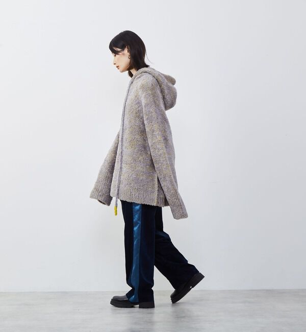 Soffitto「【Soffitto x KojiKojiコラボ】もこもこフーディ」|ニット・セーター|