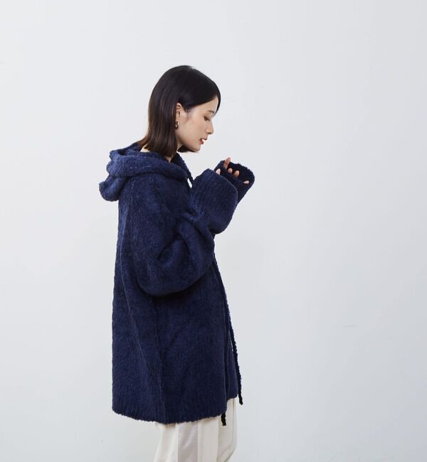 Soffitto「【Soffitto x KojiKojiコラボ】もこもこフーディ」|ニット・セーター|