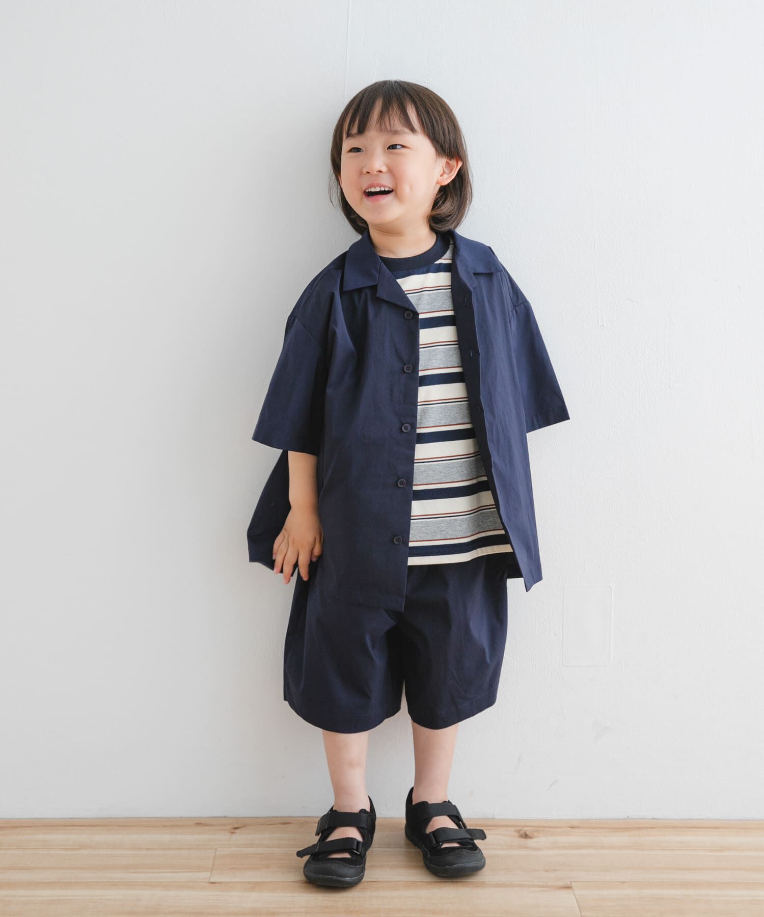 URBAN RESEARCH DOORS「『WEB/一部店舗限定サイズ』マルチボーダールーズTシャツ(KIDS)」|その他|