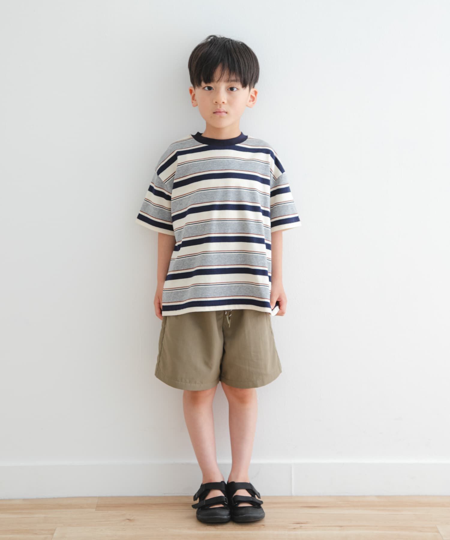 URBAN RESEARCH DOORS「『WEB/一部店舗限定サイズ』マルチボーダールーズTシャツ(KIDS)」|その他|